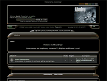 Tablet Screenshot of albumdrop.org